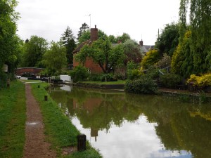 Our mooring at Cropready