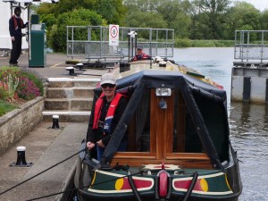 Margaret and Rob aboard Venetia