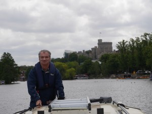 Mark at Windsor Castle on T42.