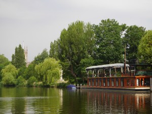 Dave Gilmours of Pink Floyd floating recording studio