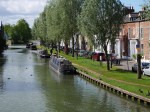 Our mooring at Osney Island